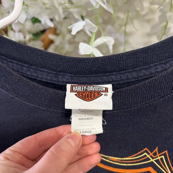 Harley-Davidson Long Sleeve T Yellowstone/ Bozeman Montana 🖤 - Picture 3 of 8